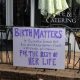 Improving Birth Rally Sign Birth Matters